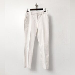 H & M Slim Fit Tailored Style Ankle Length Trouser Dress Pants in Cream 10